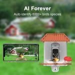N1 2K Smart Bird Feeder Camera