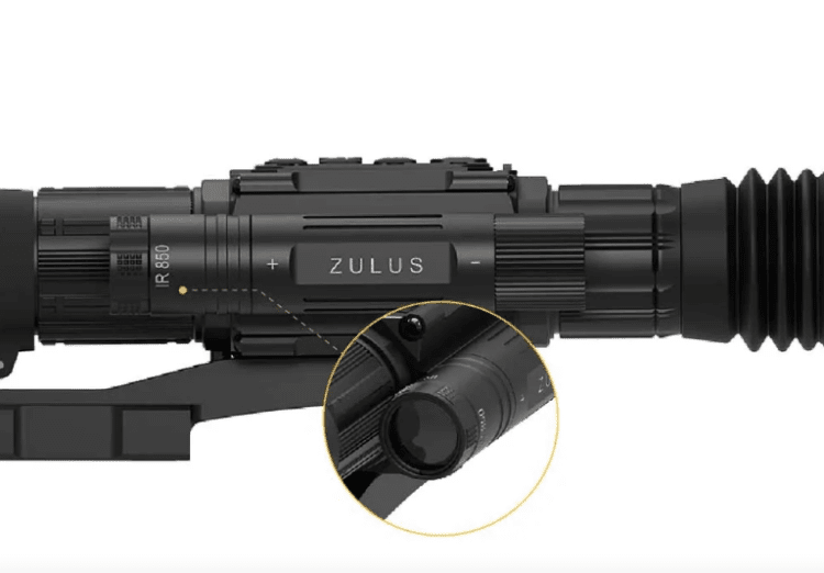 DNT ZULUS HD 5-20X LRF Digital Night Vision Rifle Scope