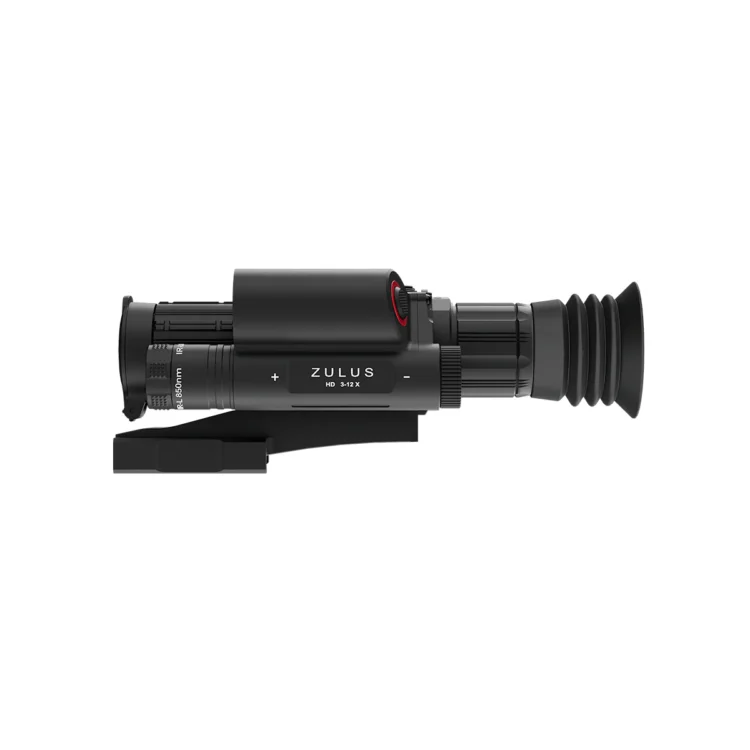 DNT ZULUS HD 3-12X LRF Digital Night Vision Rifle Scope