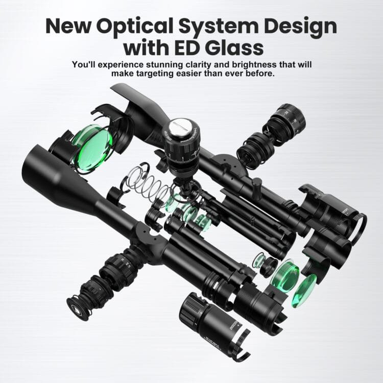 DISCOVERYOPT EDGENII 3-15X50SFIR FFP-Z Rifle Scope