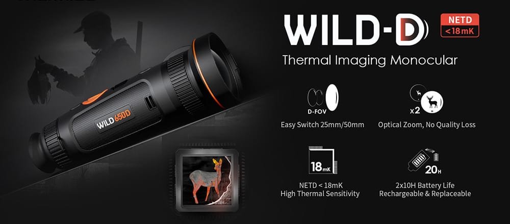 ThermTec’s Wild-D Series: Redefining Handheld Thermal Imaging with Cutting-Edge Features