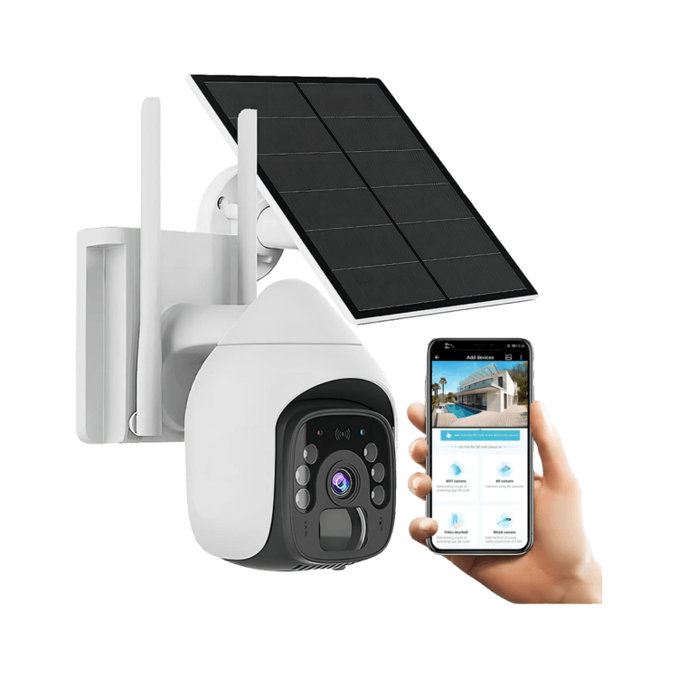 BS9 Wifi Outdoor Solar Security Camera