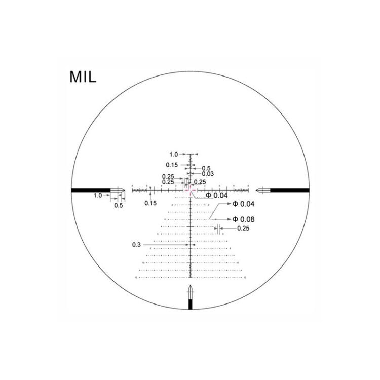 Arken EP-5 5-25X56 FFP Illuminated Reticle