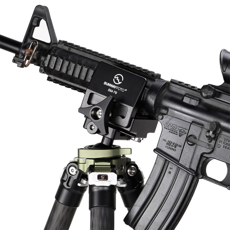 SUNWAYFOTO SM-76 Saddle Mount Rifle Adapter