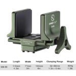SUNWAYFOTO SM Series Saddle Mount Rifle Adapter-SM-86