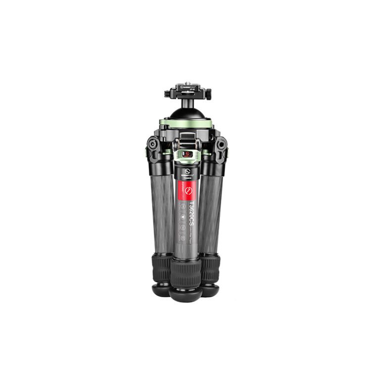 SUNWAYFOTO T3620CS-D Carbon Fiber Tripod with 360° Ball Head