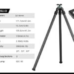 SUNWAYFOTO T3620CSLI-D Carbon Fiber Tripod