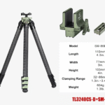 SUNWAYFOTO TL3240CS-D Carbon Fiber Tripod