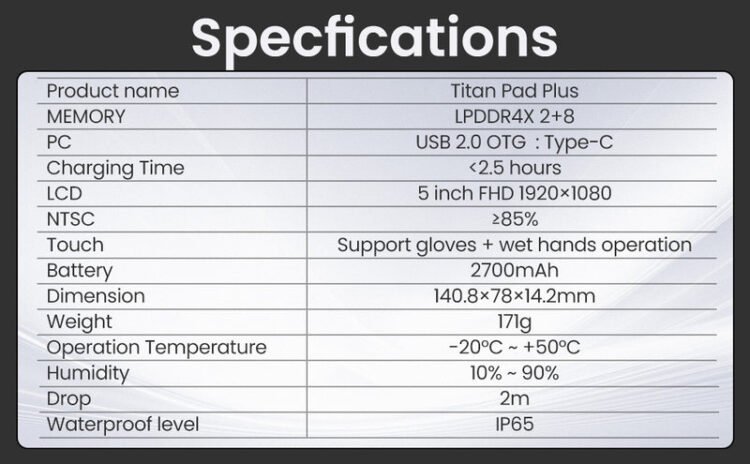 Thermal Master Titan Screen