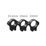 DISCOVERYOPT Multi-Compatible Mount for Dovetail Rails Scope Rings