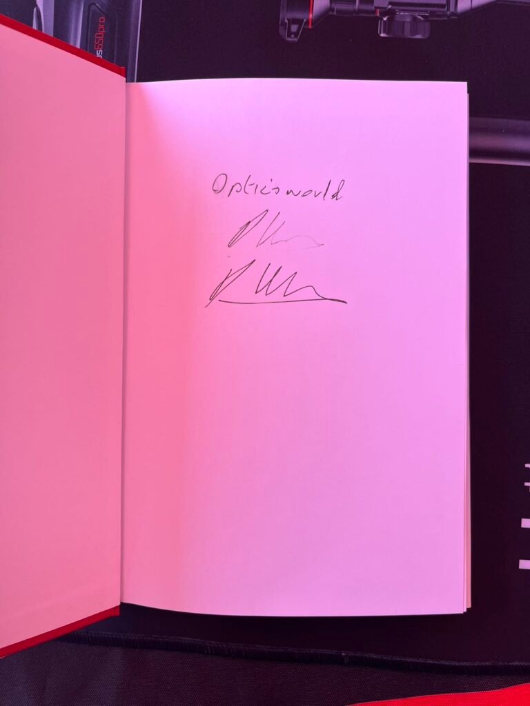 Legendary Marksman Dave Walls Visits Optics World Booth at Bisley Ahead of the Game Fair