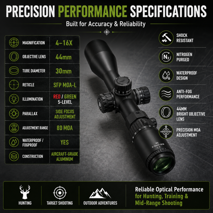 DISCOVERYOPT MS 4-16x44SFIR